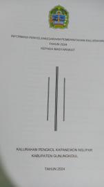 INFORMASI PENYELENGGARAAN PEMERINTAH KALURAHAN TAHUN 2024